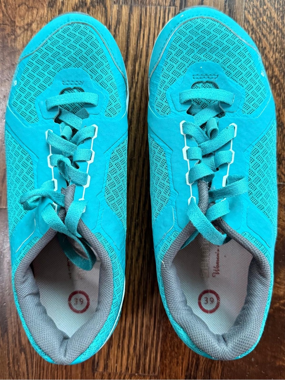 Shimano Women's Teal Athletic Lace-Up Shoes